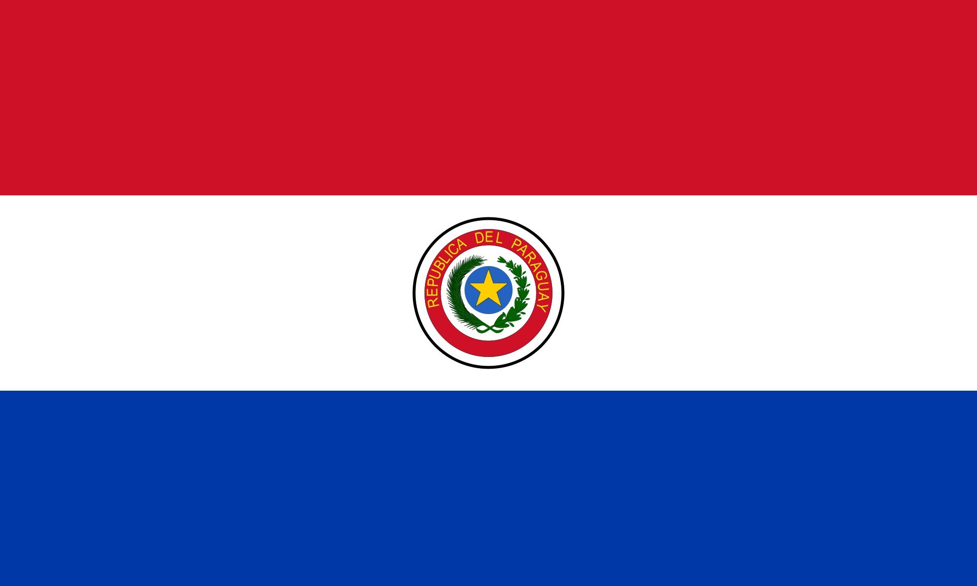 2000px flag, Of, Paraguay, Svg Wallpaper