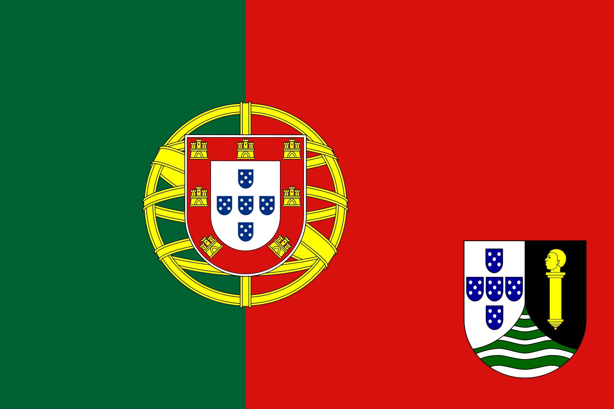 2000px flag, Of, Portuguese, Guinea,  proposal , Svg Wallpaper