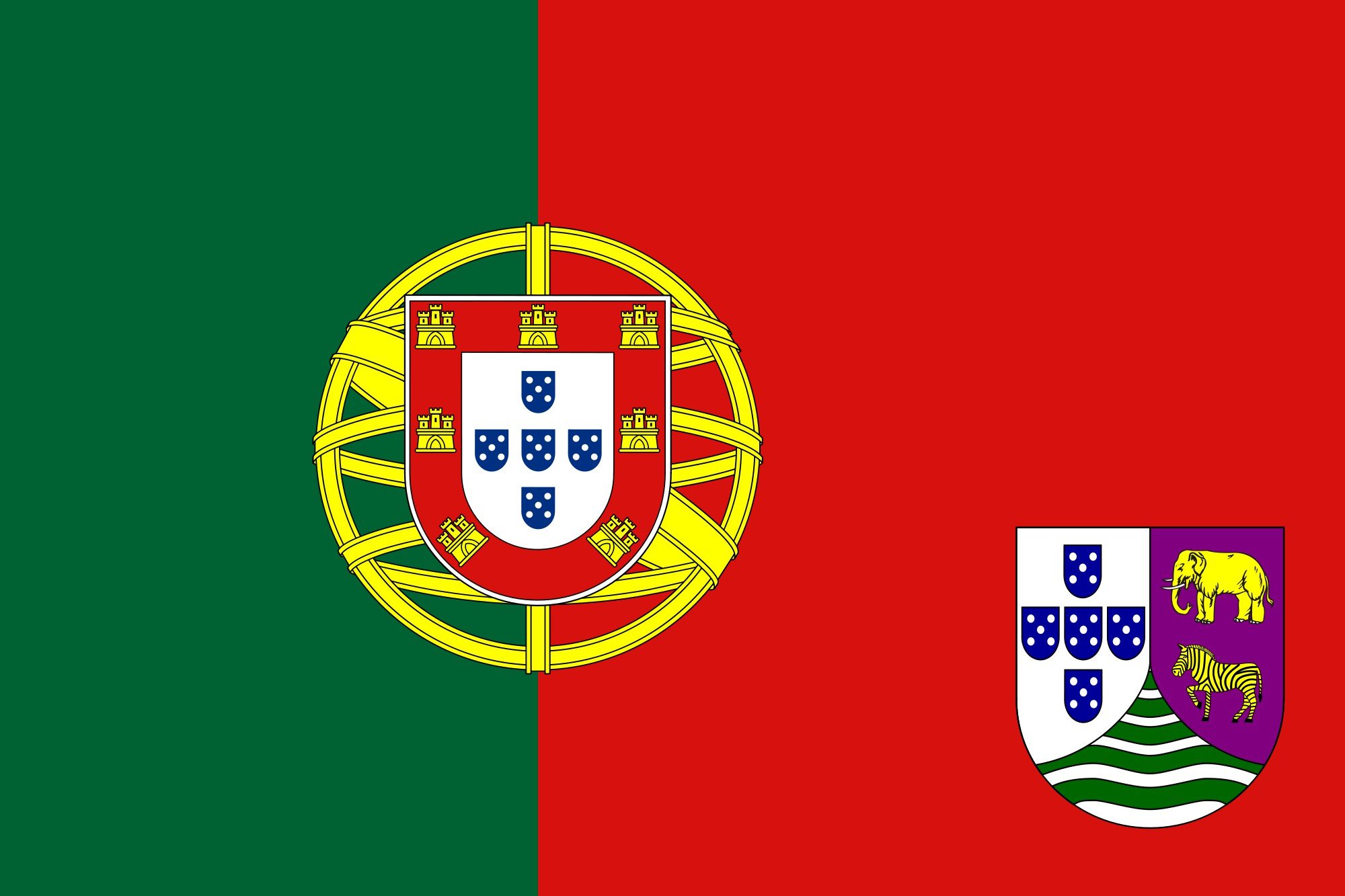 2000px flag, Of, Portuguese, West, Africa,  proposal , Svg Wallpaper