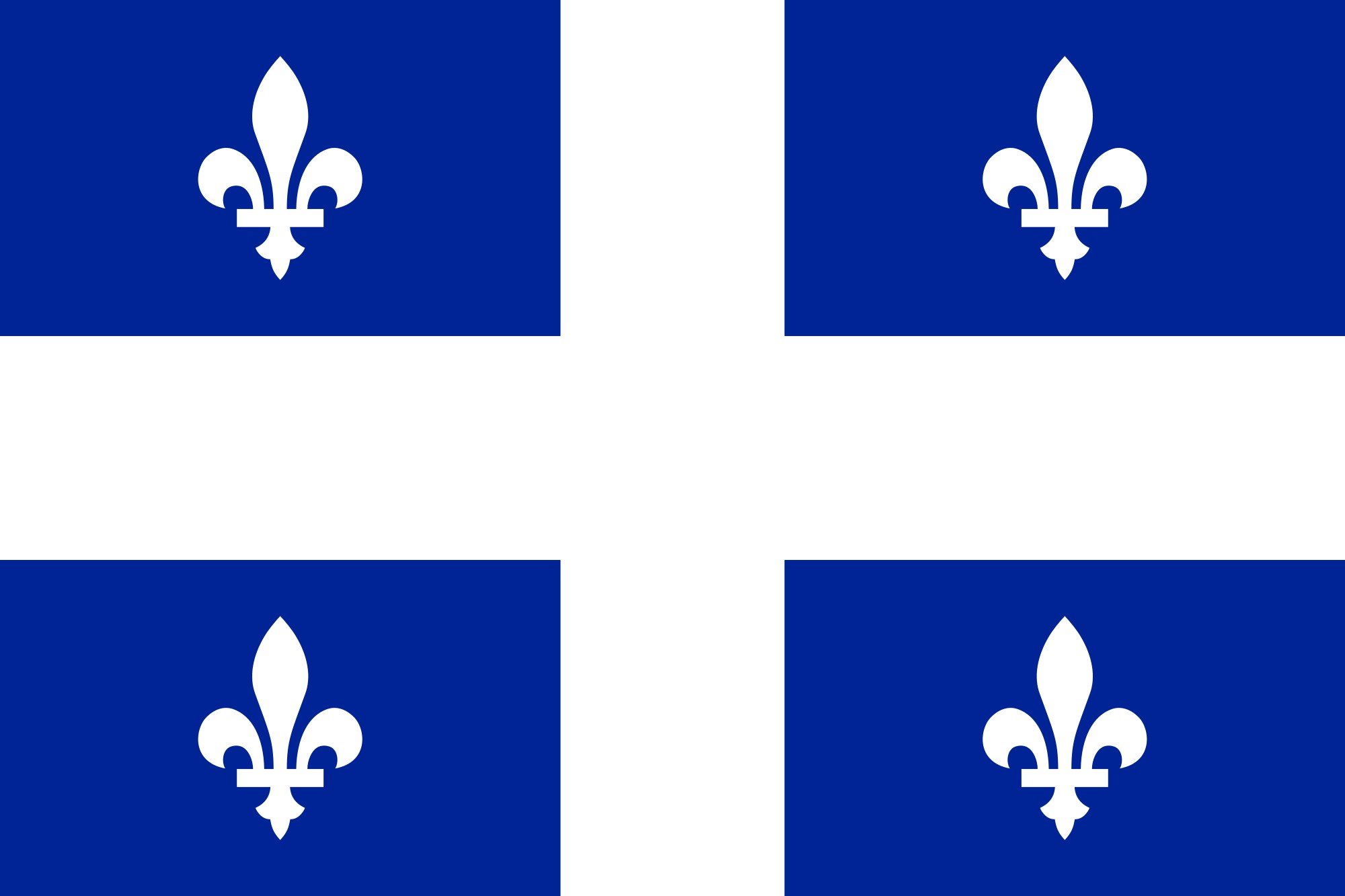 2000px flag, Of, Quebec, Svg Wallpaper
