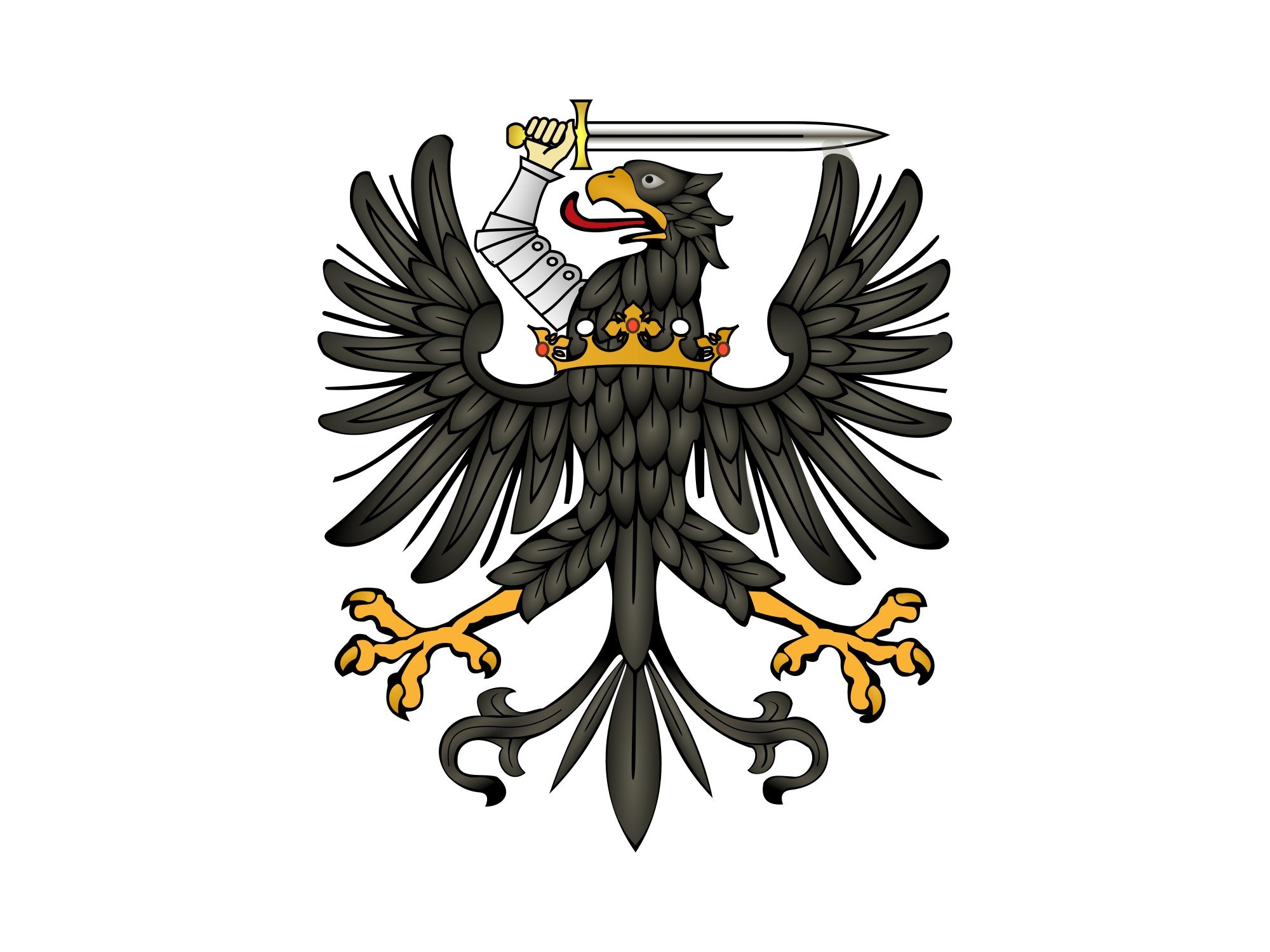 2000px flag, Of, Prussia,  1466 1772 , Svg Wallpaper