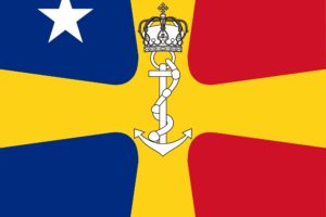 2000px flag, Of, Romanian, Commander, Of, The, Navy, As, Rear, Admiral,  wwii , Svg