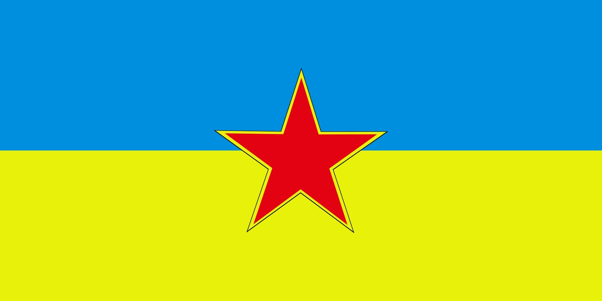 2000px flag, Of, Sfr, Yugoslav, Ruthenian, And, Ukranian, Minority, Svg Wallpaper