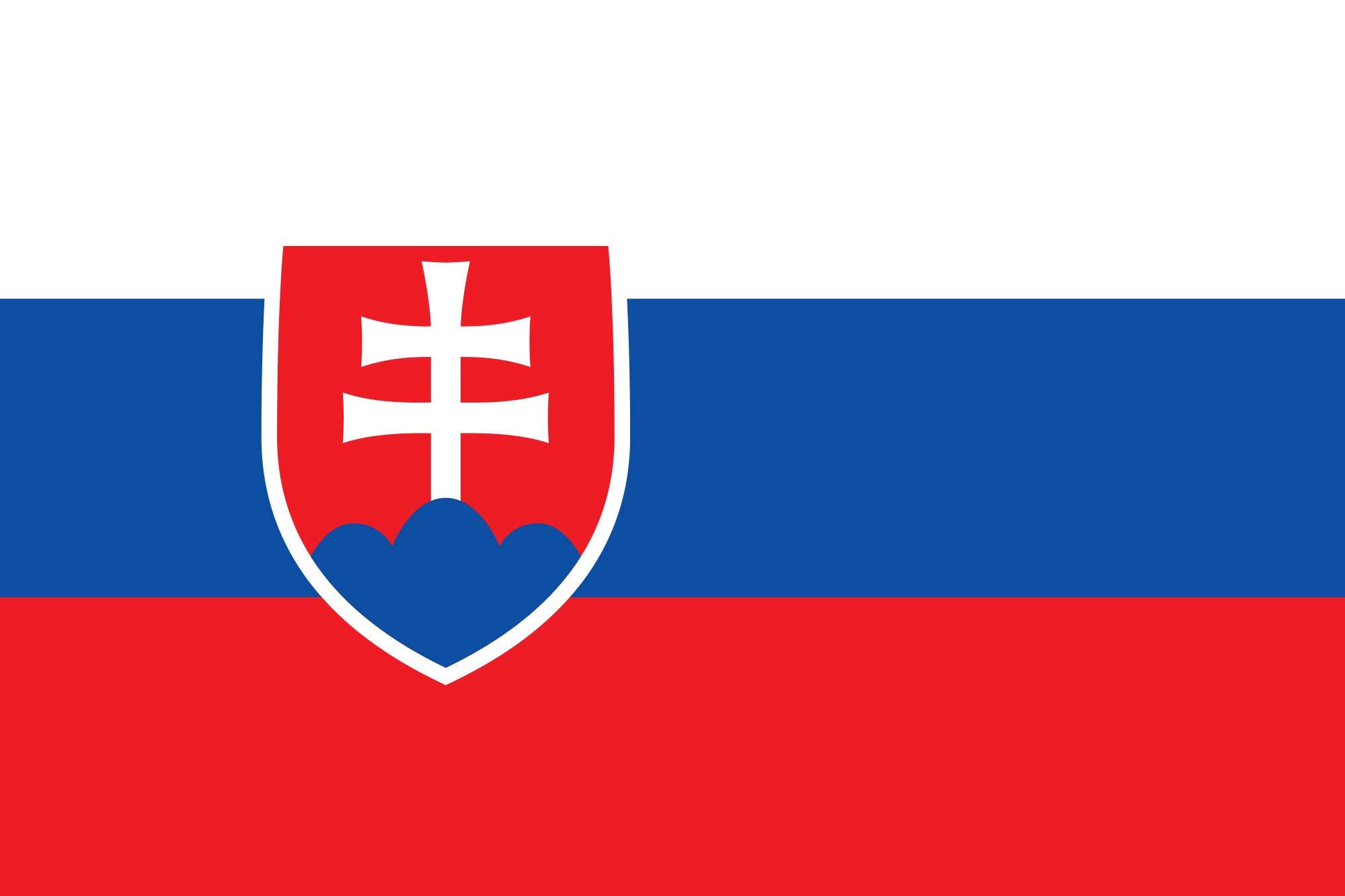 2000px flag, Of, Slovakia, Svg Wallpaper