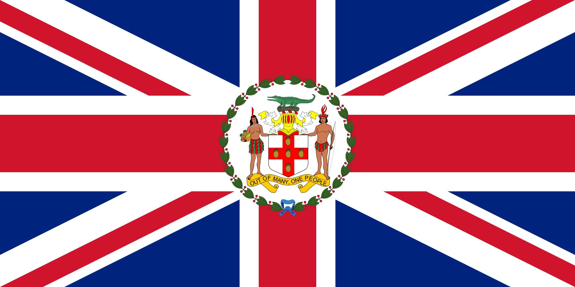 2000px flag, Of, The, Governor, Of, Jamaica,  1962 , Svg Wallpaper
