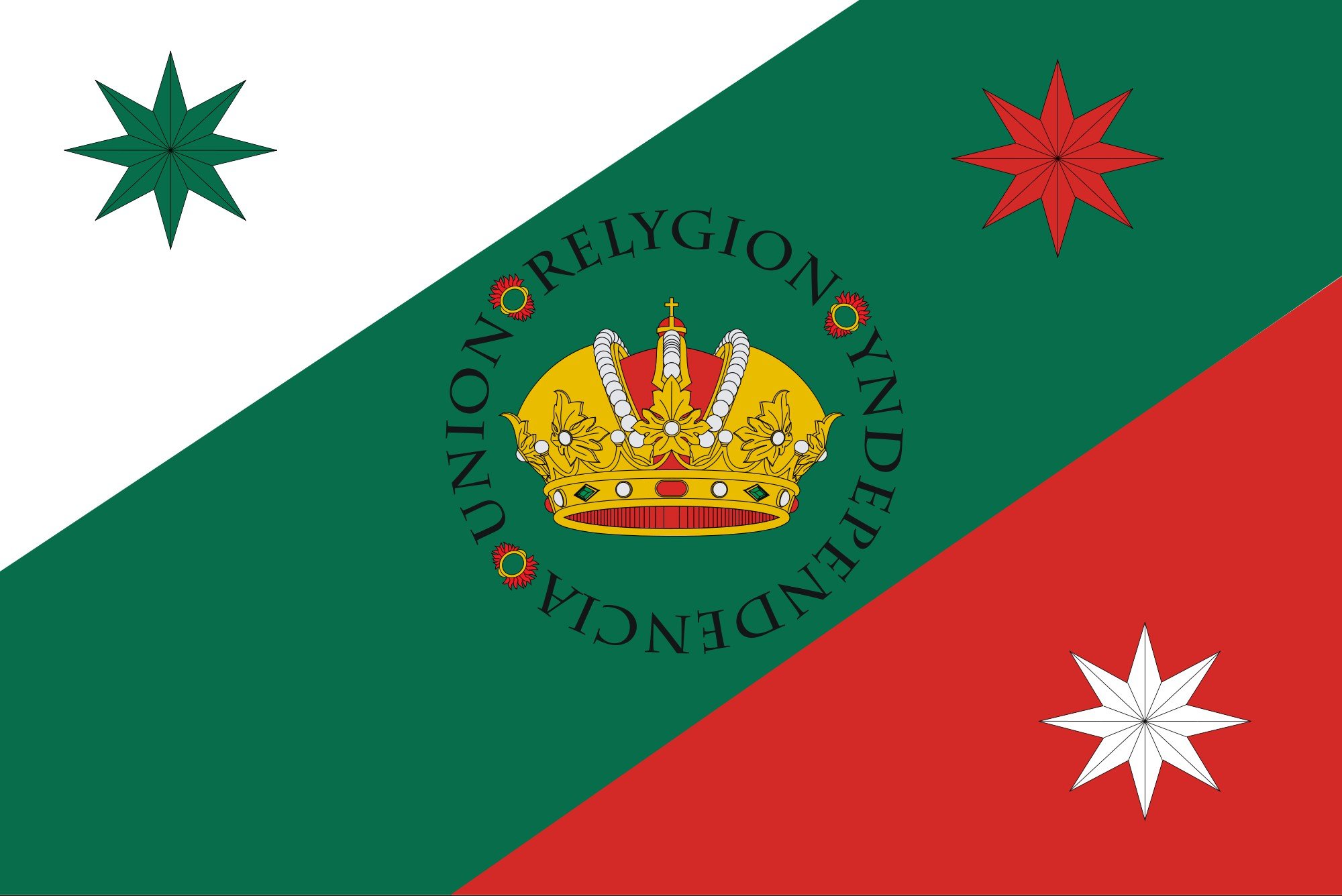 2000px flag, Of, The, Iturbideand039s, Government, Svg Wallpaper