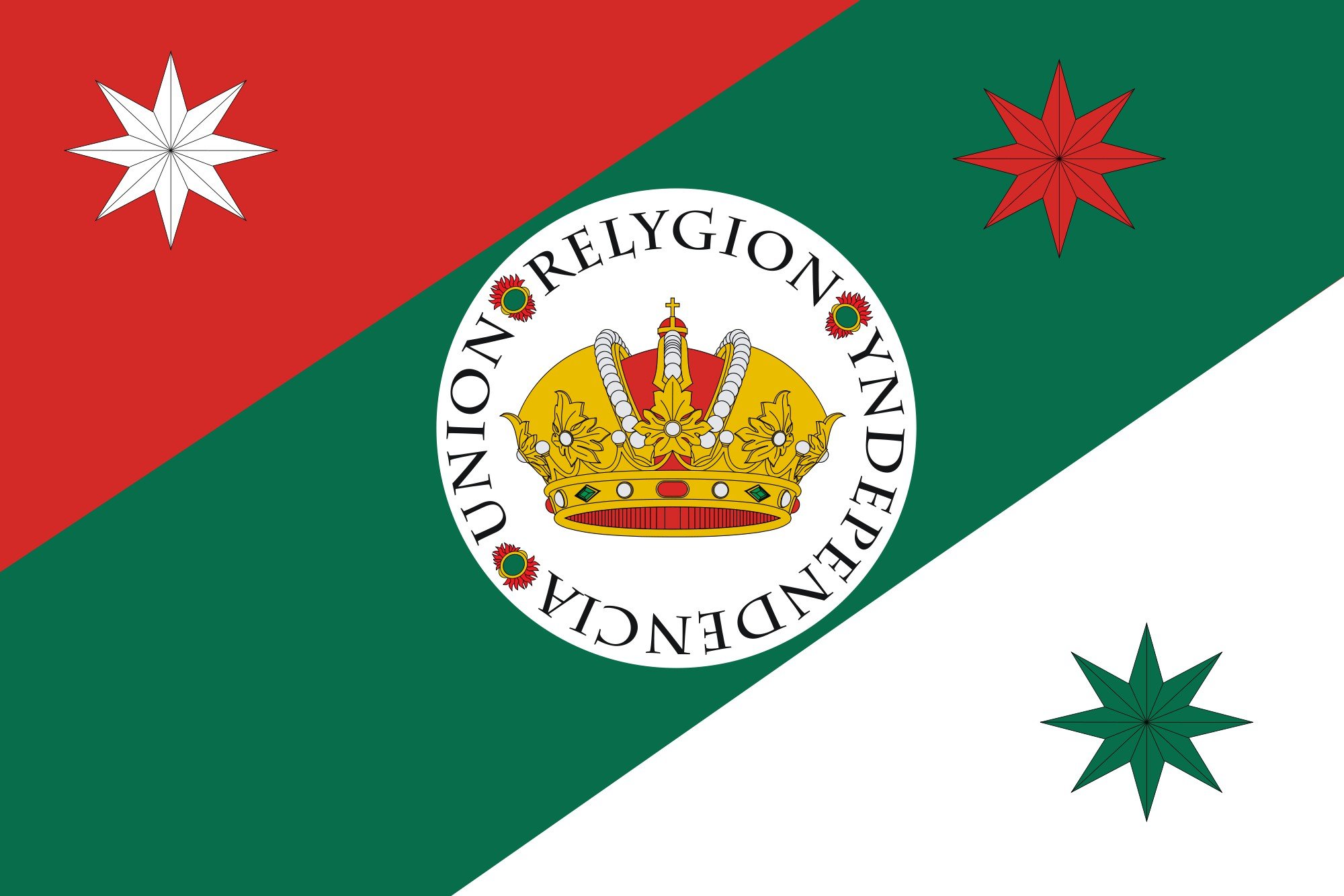 2000px flag, Of, The, Iturbideand039s, Infantry, Svg Wallpaper