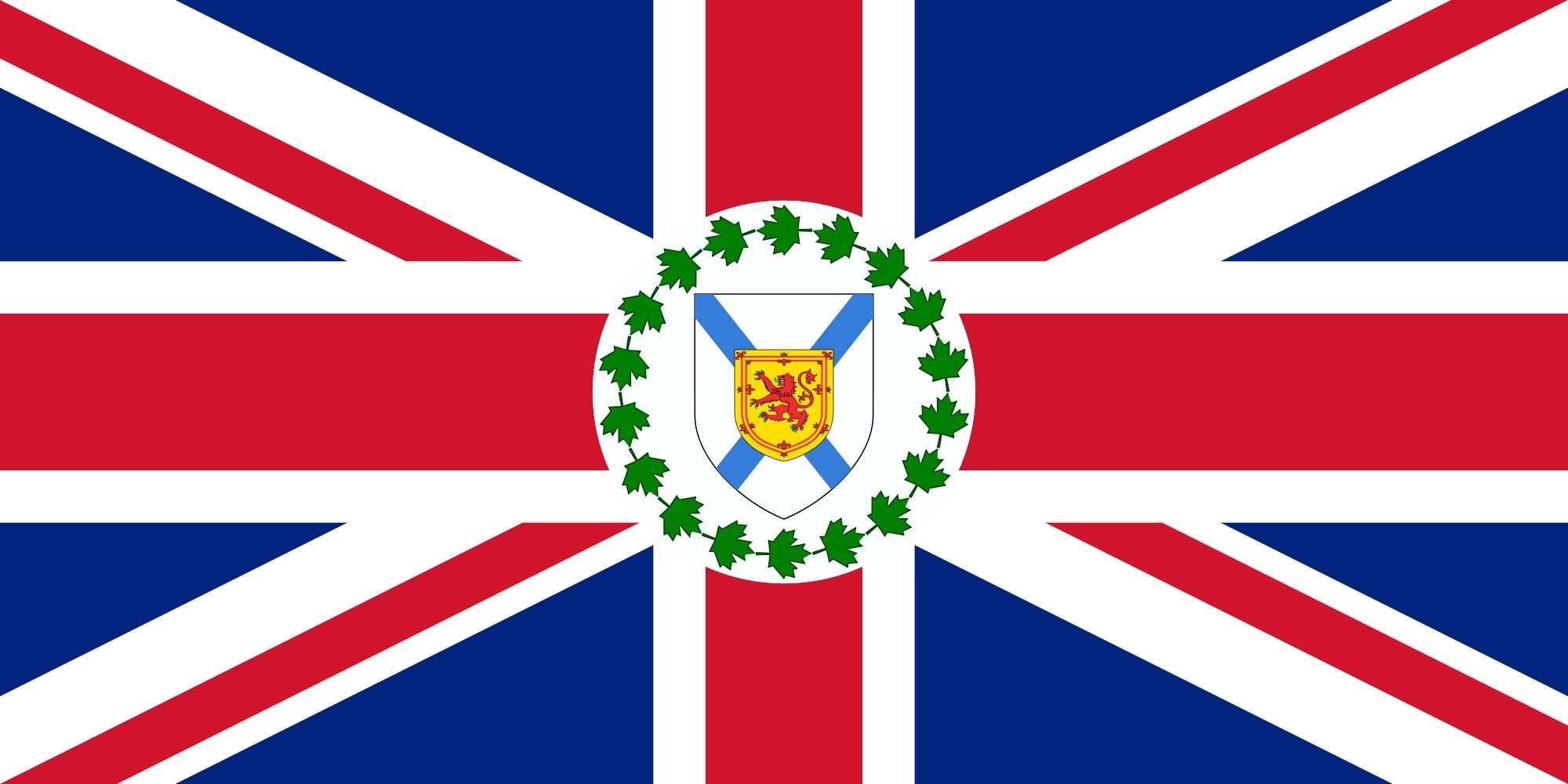 2000px flag, Of, The, Lieutenant governor, Of, Nova, Scotia, Svg Wallpaper