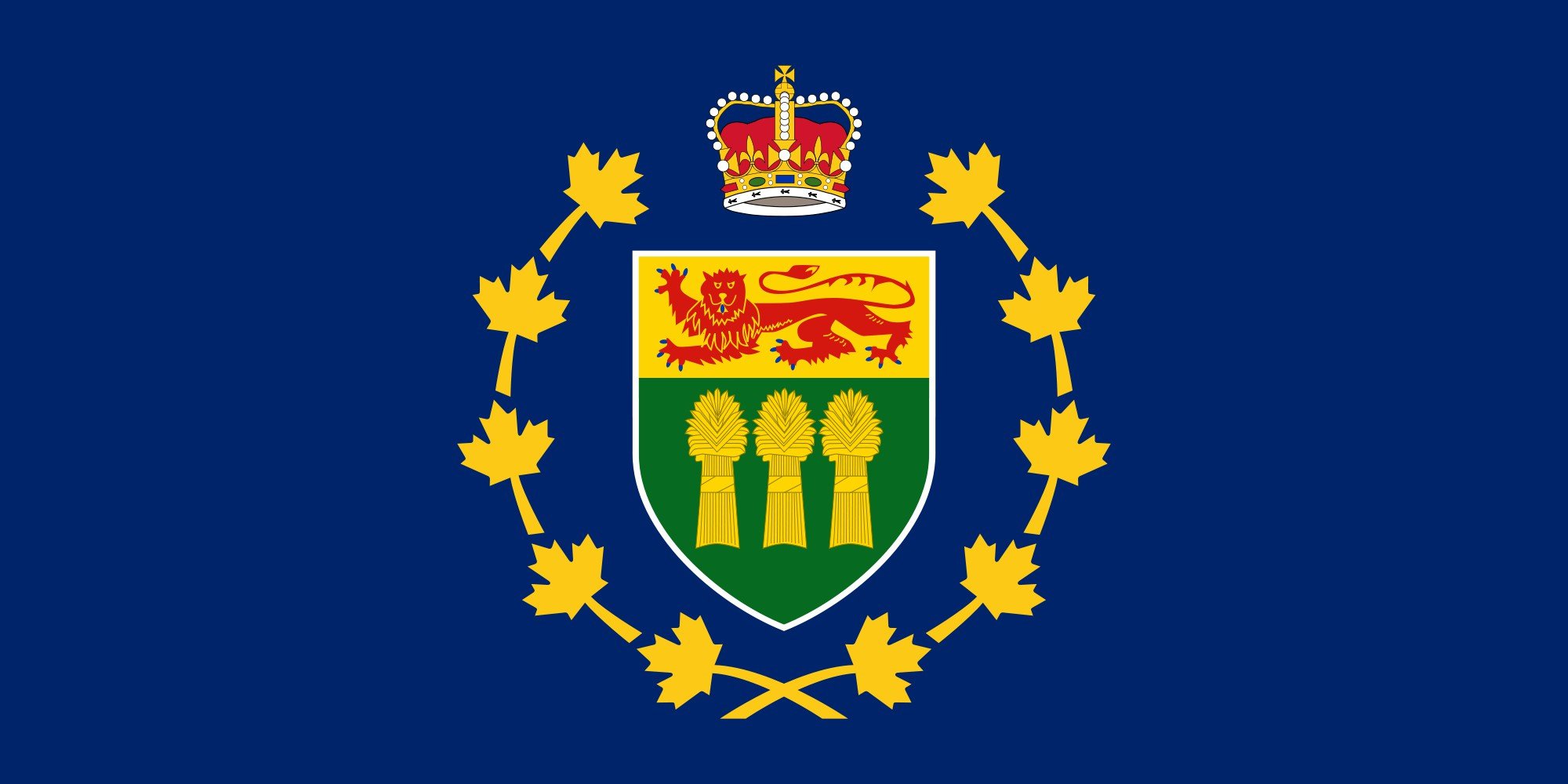 2000px flag, Of, The, Lieutenant governor, Of, Saskatchewan, Svg Wallpaper