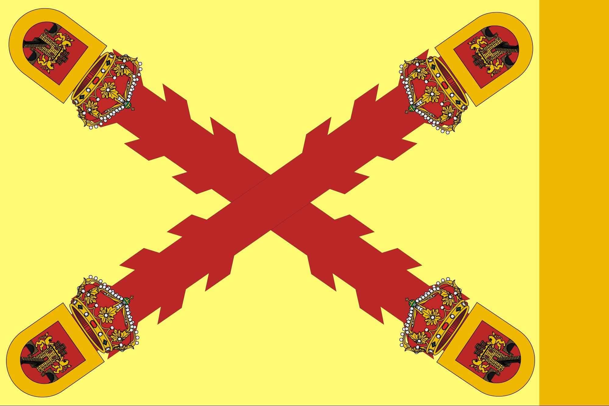 2000px flag, Of, The, Mexican, Royalists, Svg Wallpaper