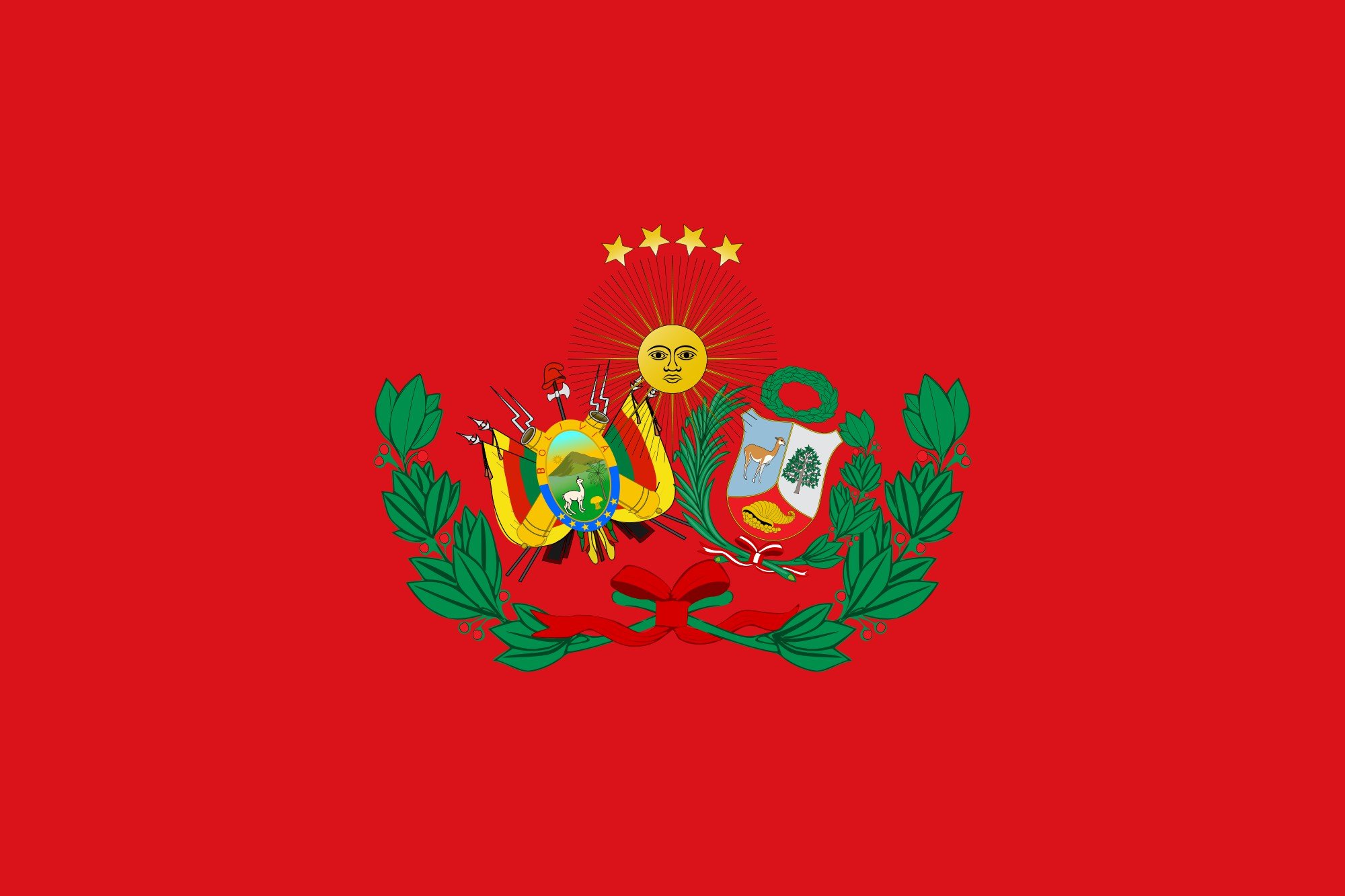2000px flag, Of, The, Peru bolivian, Confederation, Svg Wallpaper