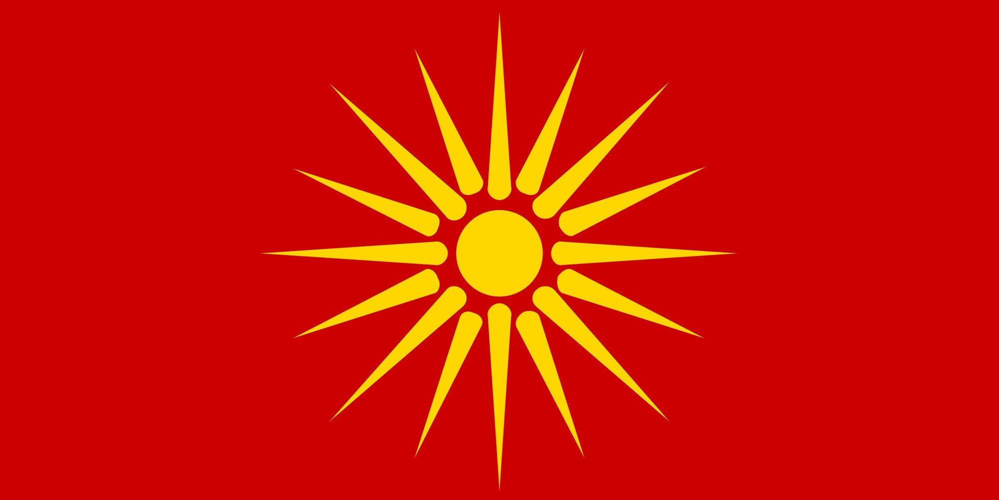 2000px flag, Of, The, Republic, Of, Macedonia, 1991 1995, Svg Wallpaper