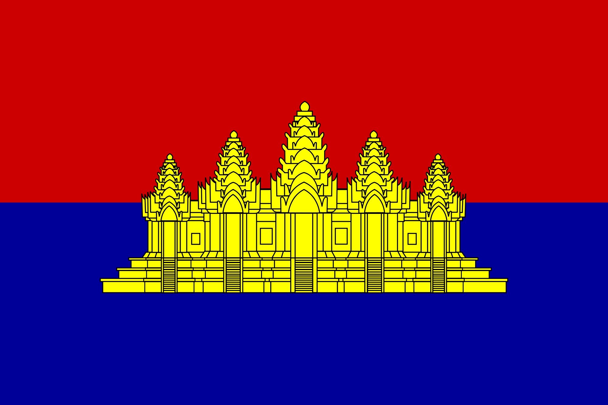 2000px flag, Of, The, State, Of, Cambodia,  alternate, Svg, Vesion , Svg Wallpaper