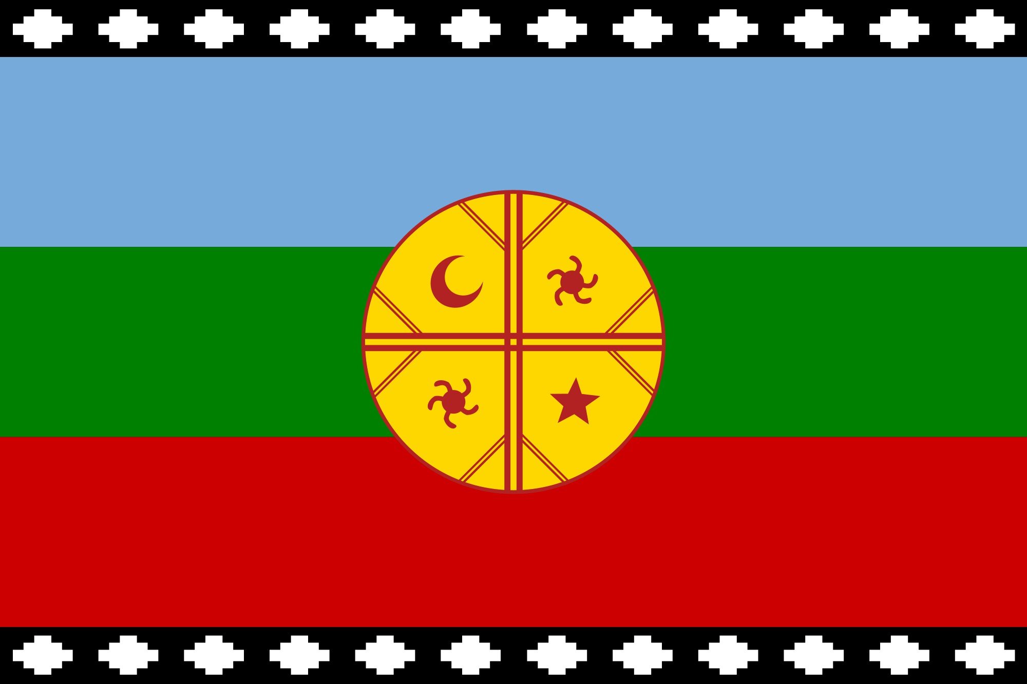 2000px flag, Of, The, Mapuches, Svg Wallpaper