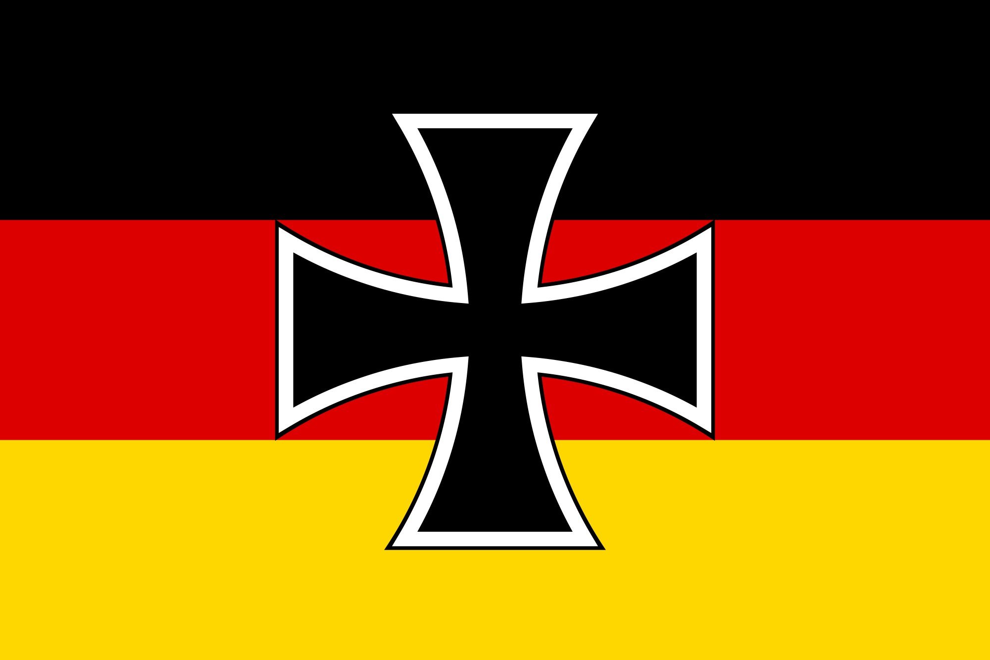 2000px flag, Of, Weimar, Republic,  defence, Minister, 1921 , Svg Wallpaper