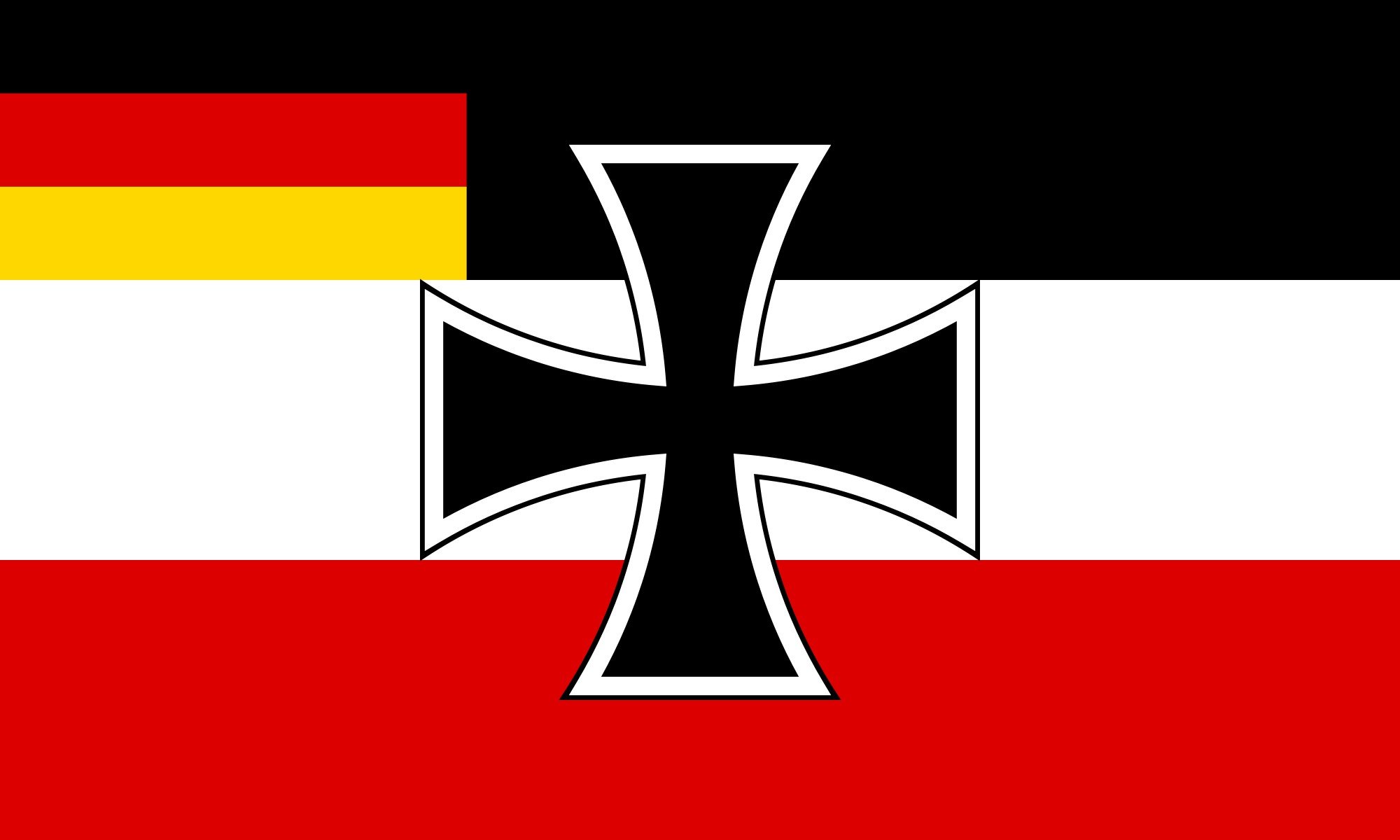 2000px flag, Of, Weimar, Republic,  jack, 1919, Proposed , Svg Wallpaper