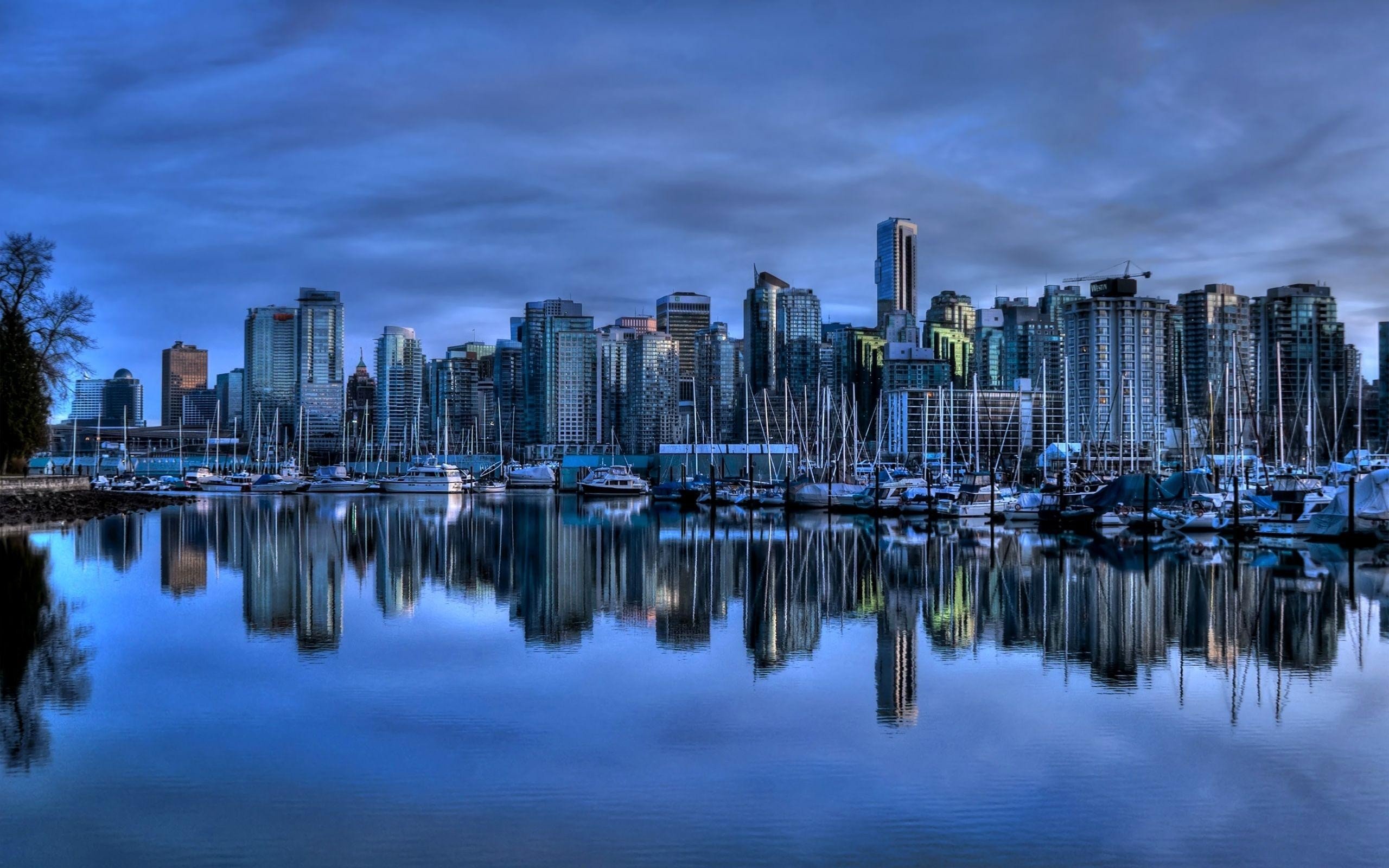 landscapes, Cityscapes, Vancouver, Towns, Skyscrapers, City, Skyline Wallpaper