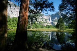 falls, California, National, Park, Yosemite, National, Park