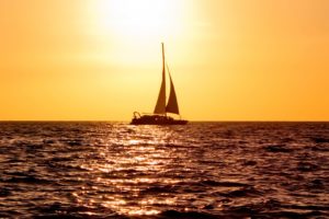 water, Sun, Boats