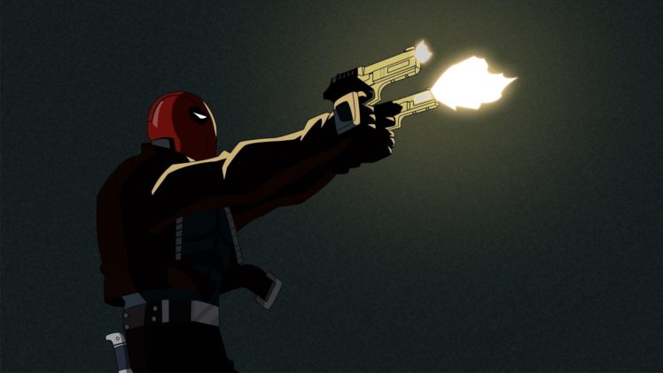 guns, Red, Hood HD Wallpaper Desktop Background
