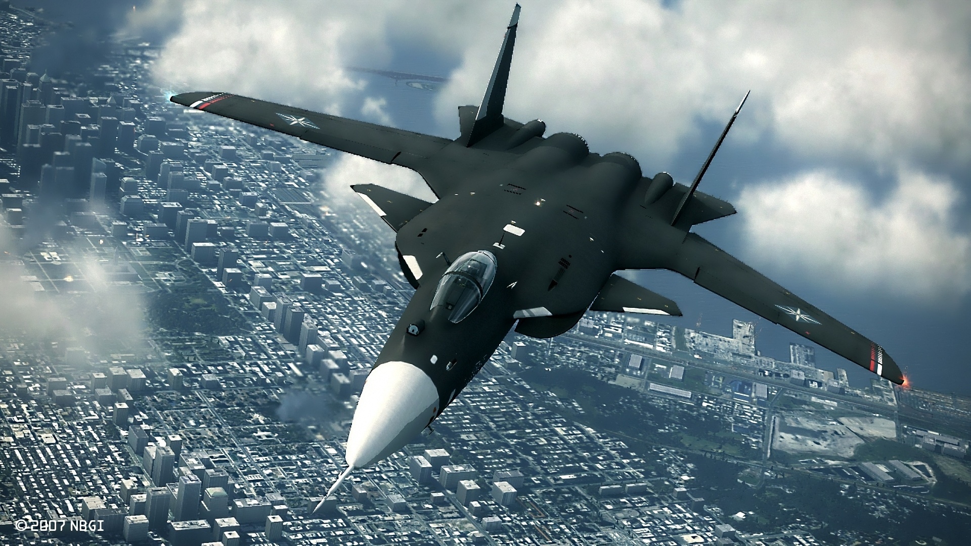 military, Jet, Fighter, Bomber, Cities, Landscapes, Weapon Wallpaper