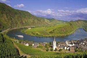 germany, Villages, Rivers