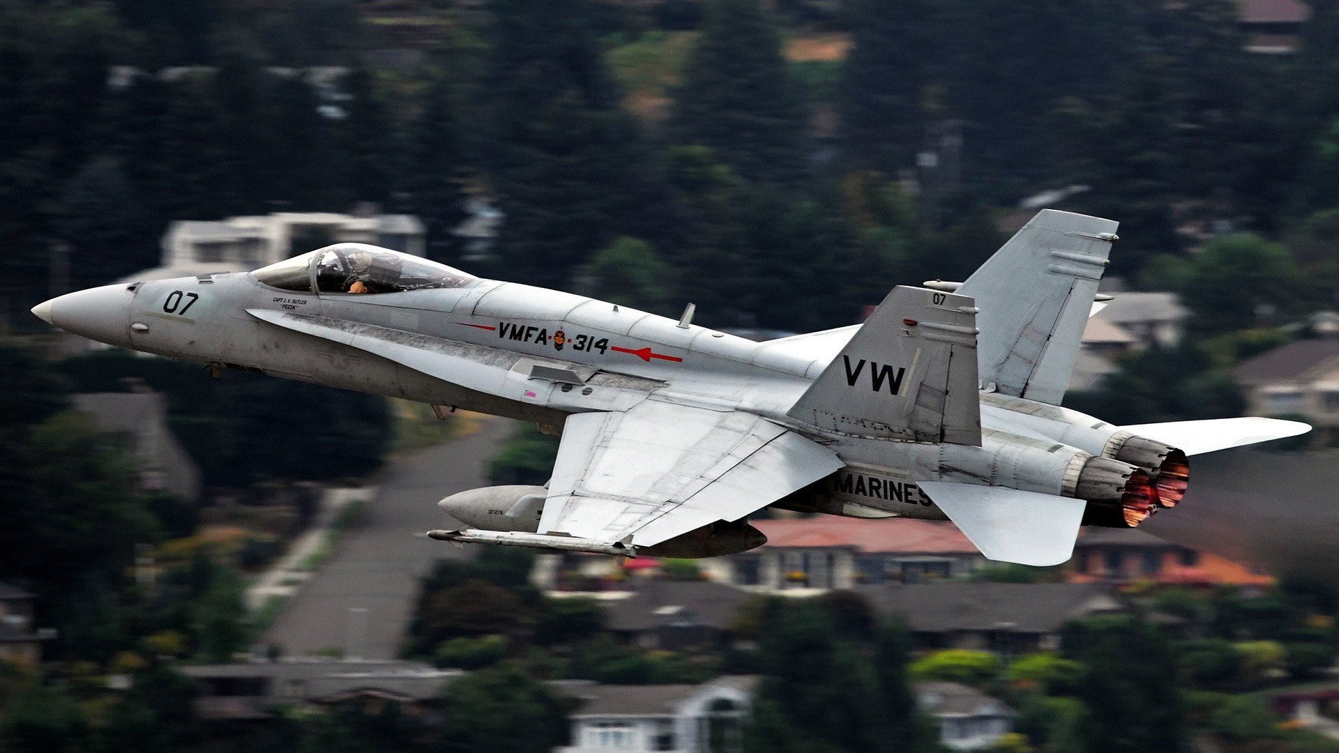 airplanes, F 18, Hornet, Widescreen Wallpaper