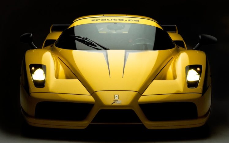 cars, Sports, Ferrari, Vehicles, Ferrari, Enzo, Yellow, Cars HD Wallpaper Desktop Background