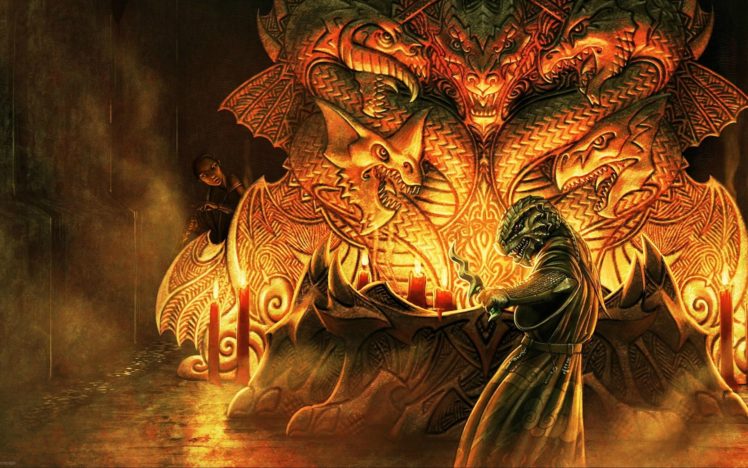 conan, Fantasy, Snake, Serpent, Fire, Art HD Wallpaper Desktop Background