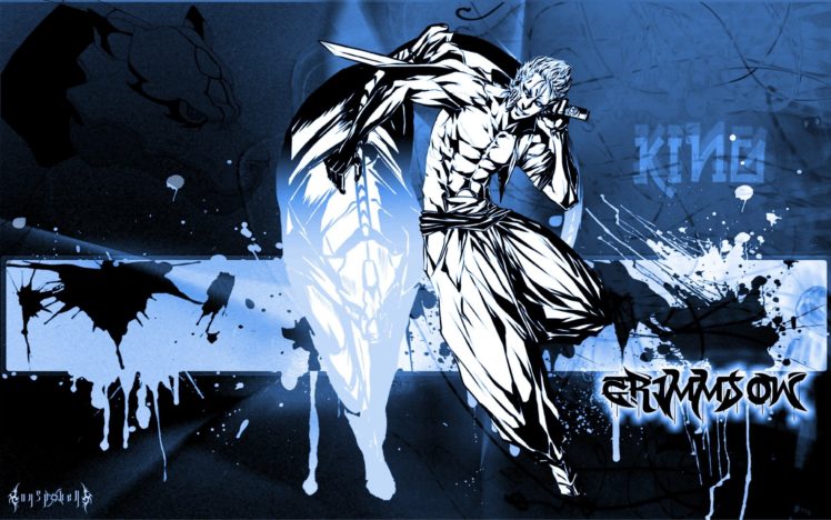 bleach, Espada, Anime, Grimmjow, Jaegerjaquez, Pantera, Paint, Splatter HD Wallpaper Desktop Background