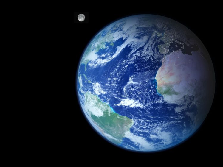 planets, Earth HD Wallpaper Desktop Background