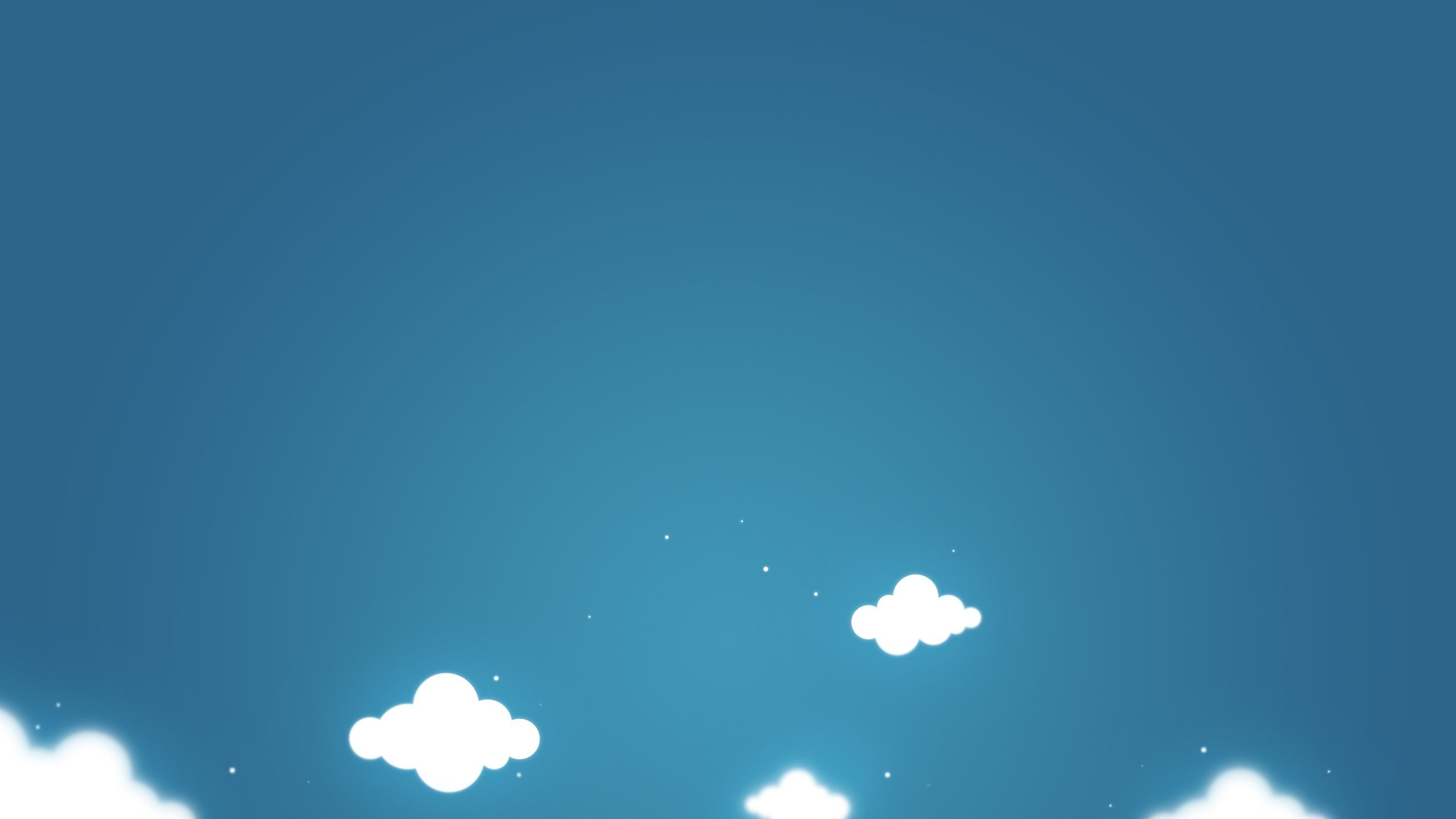 abstract, Blue, Clouds, Minimalistic Wallpaper