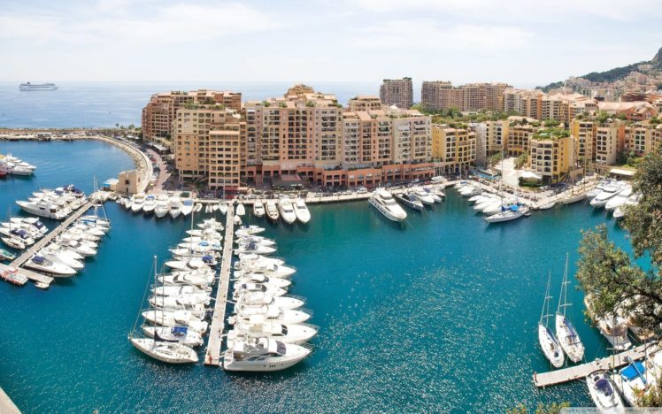 landscapes, Cityscapes, Monaco, European, Harbours HD Wallpaper Desktop Background