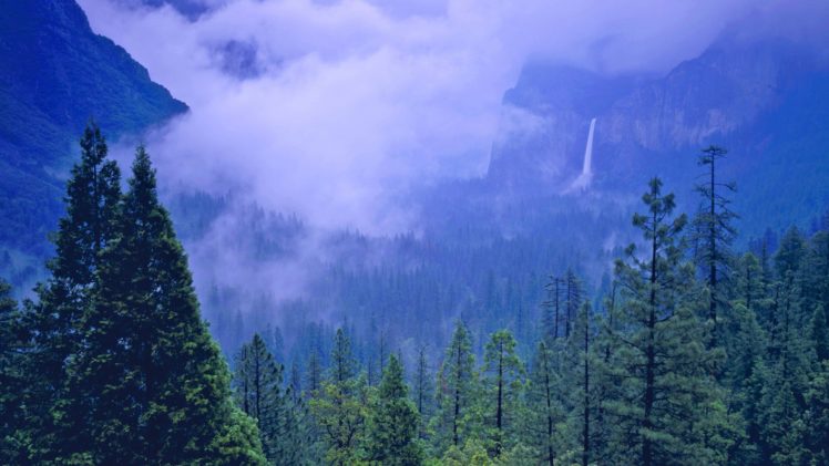 storm, Valleys, Spring, California, Yosemite, National, Park HD Wallpaper Desktop Background