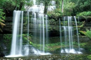 landscapes, Nature, Falls, Tasmania, National, Park, Mount