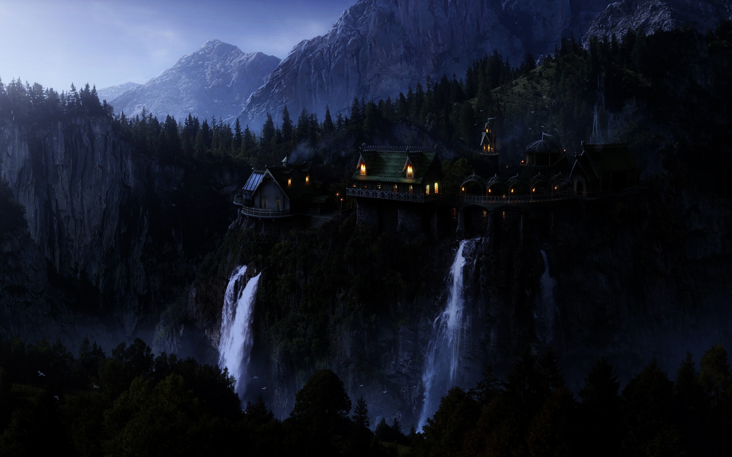 the, Lord, Of, The, Rings, Rivendell Wallpaper