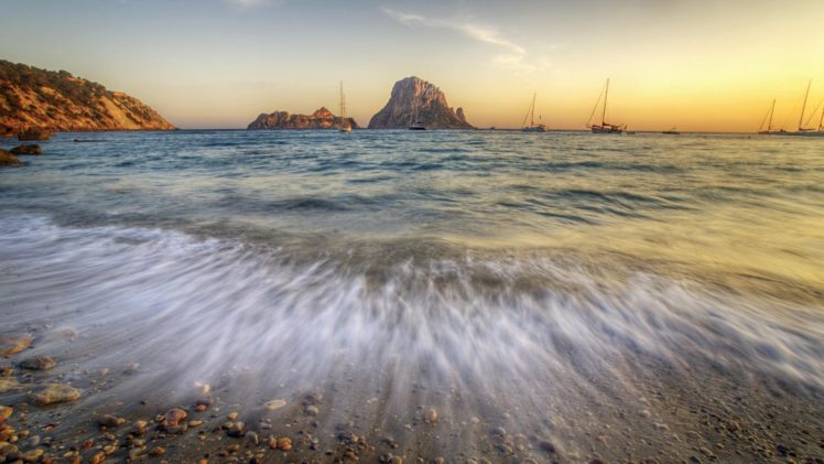 sunset, Ibiza HD Wallpaper Desktop Background