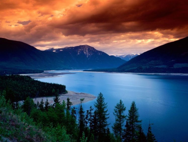 lago e montanhas, 815, 1280×960, 1584×1200 HD Wallpaper Desktop Background