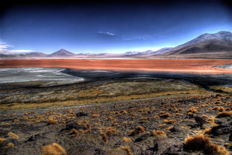 laguna, Colorada, En, Bolivia HD Wallpaper Desktop Background