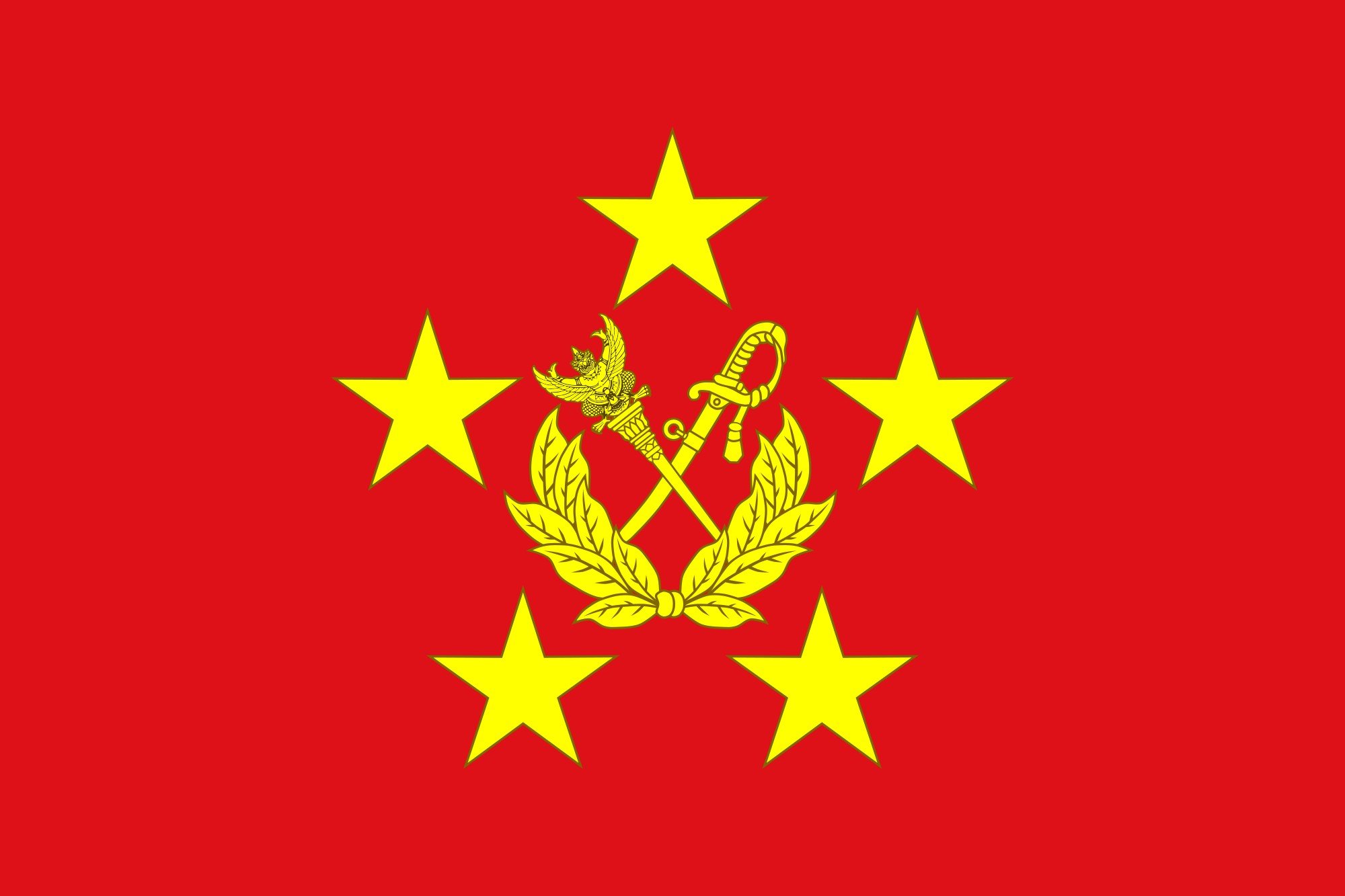 2000px flag, Thai, Field, Marshal, Svg Wallpaper