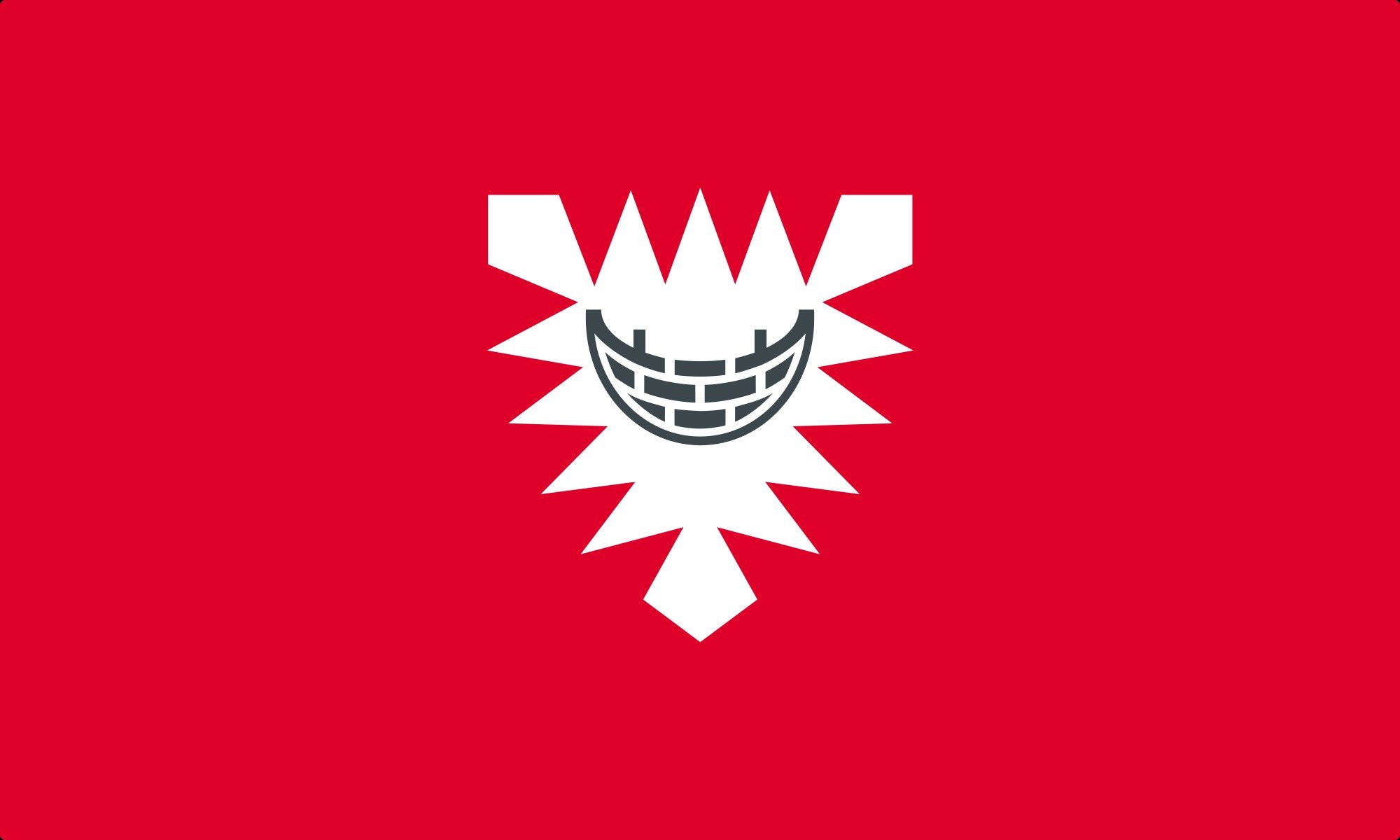 2000px flagge, Der, Kreisfreien, Stadt, Kiel, Svg Wallpaper