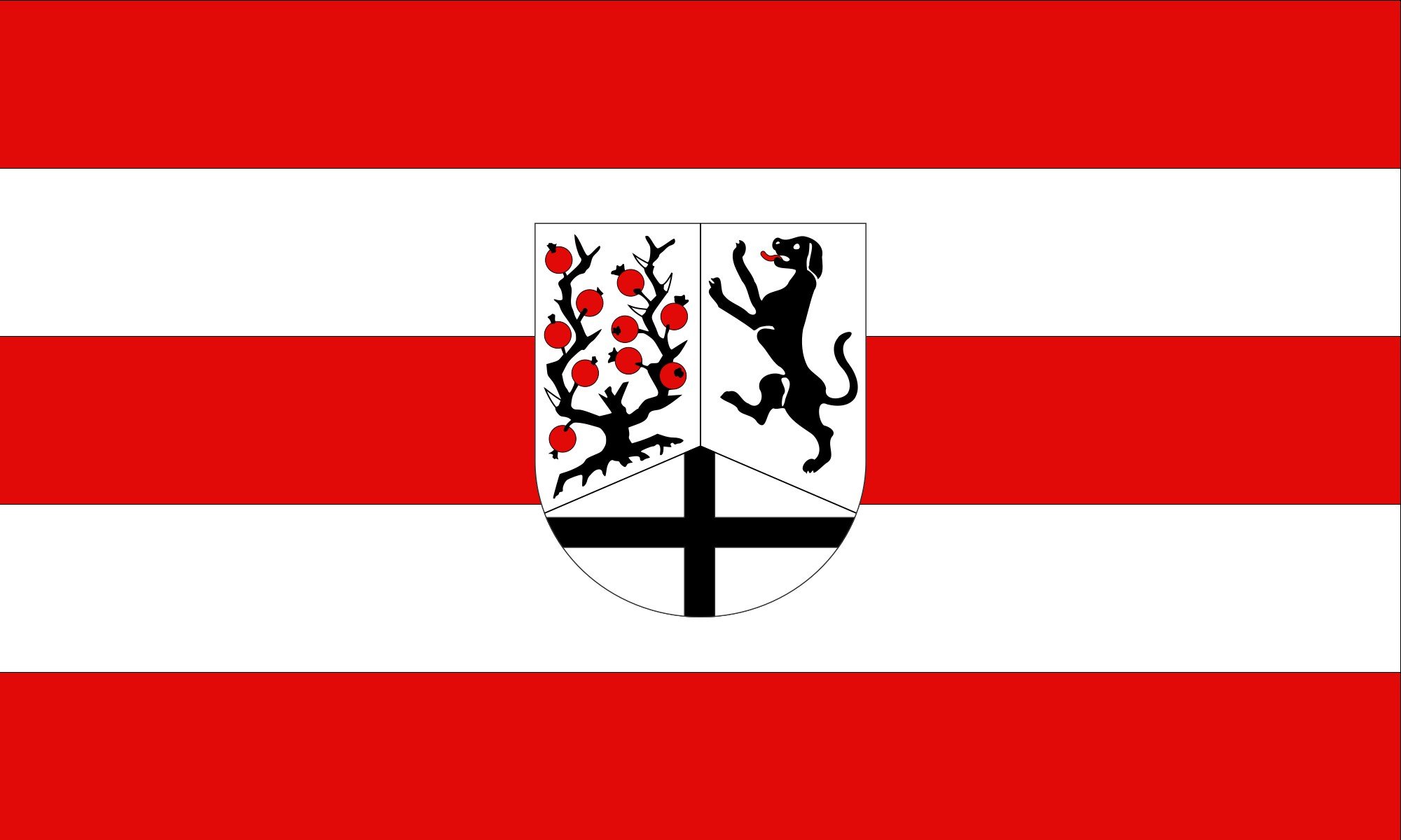 2000px flagge, Der, Stadt, Delbra Wallpaper