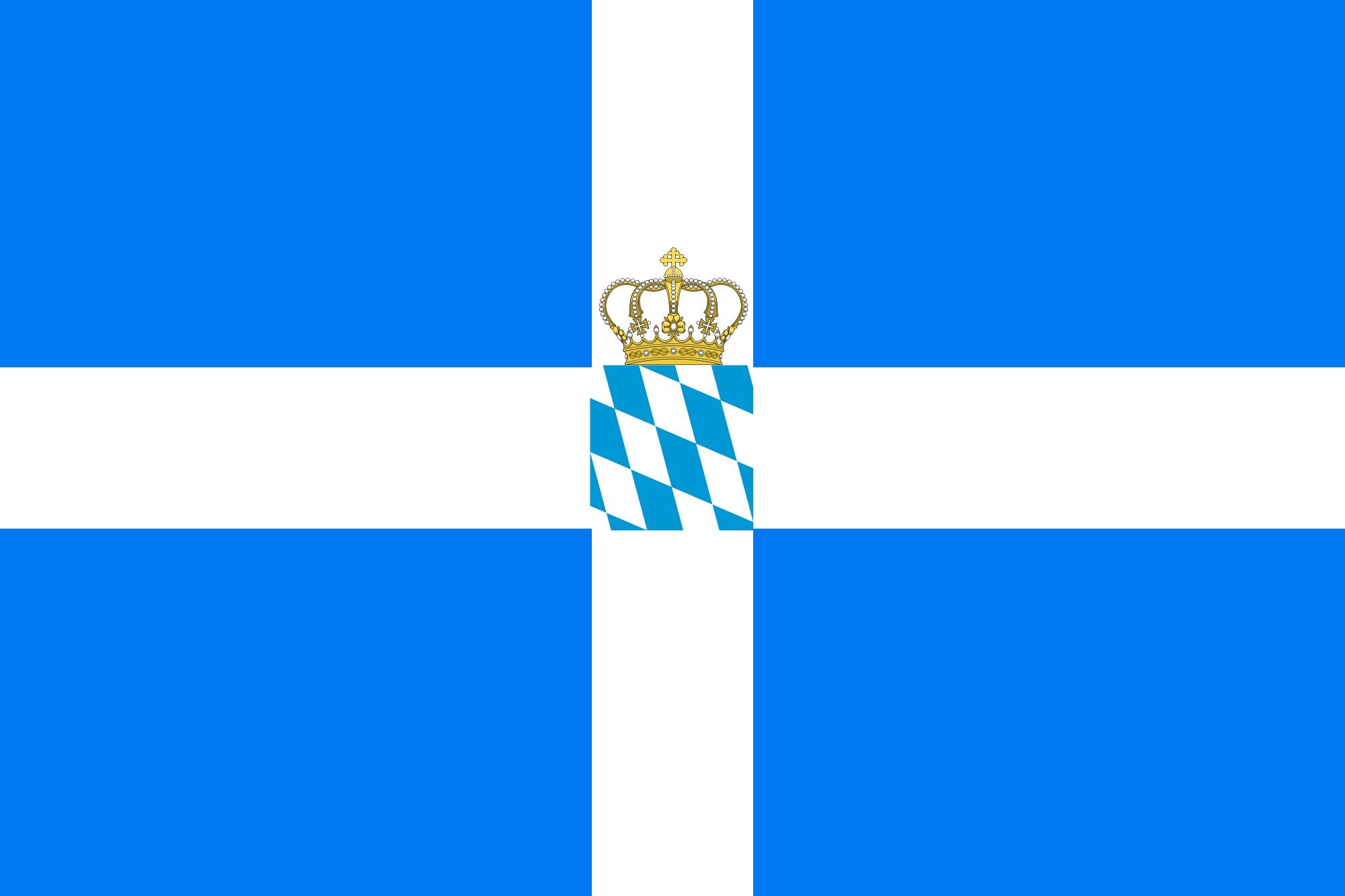 Download 2000px kingdom, Of, Greece, Flag, 1833 1862 , Svg ...