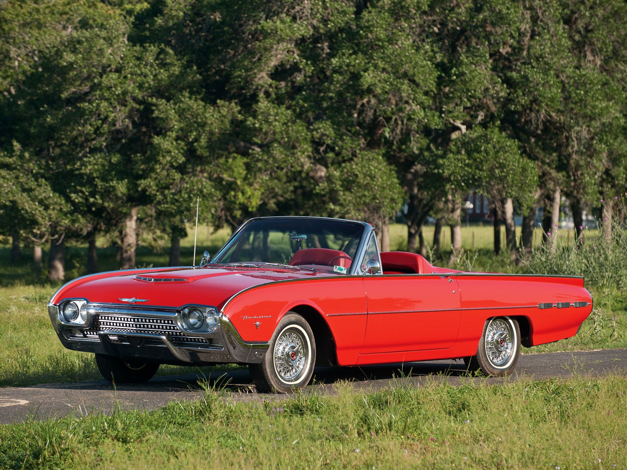 1962, Ford, Thunderbird, Sports, Roadster, Classic, 76b, Convertible, Luxury Wallpaper