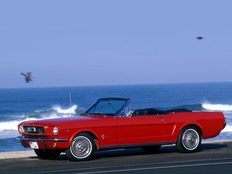 1966, Ford, Mustang, Convertible, Muscle, Classic HD Wallpaper Desktop Background