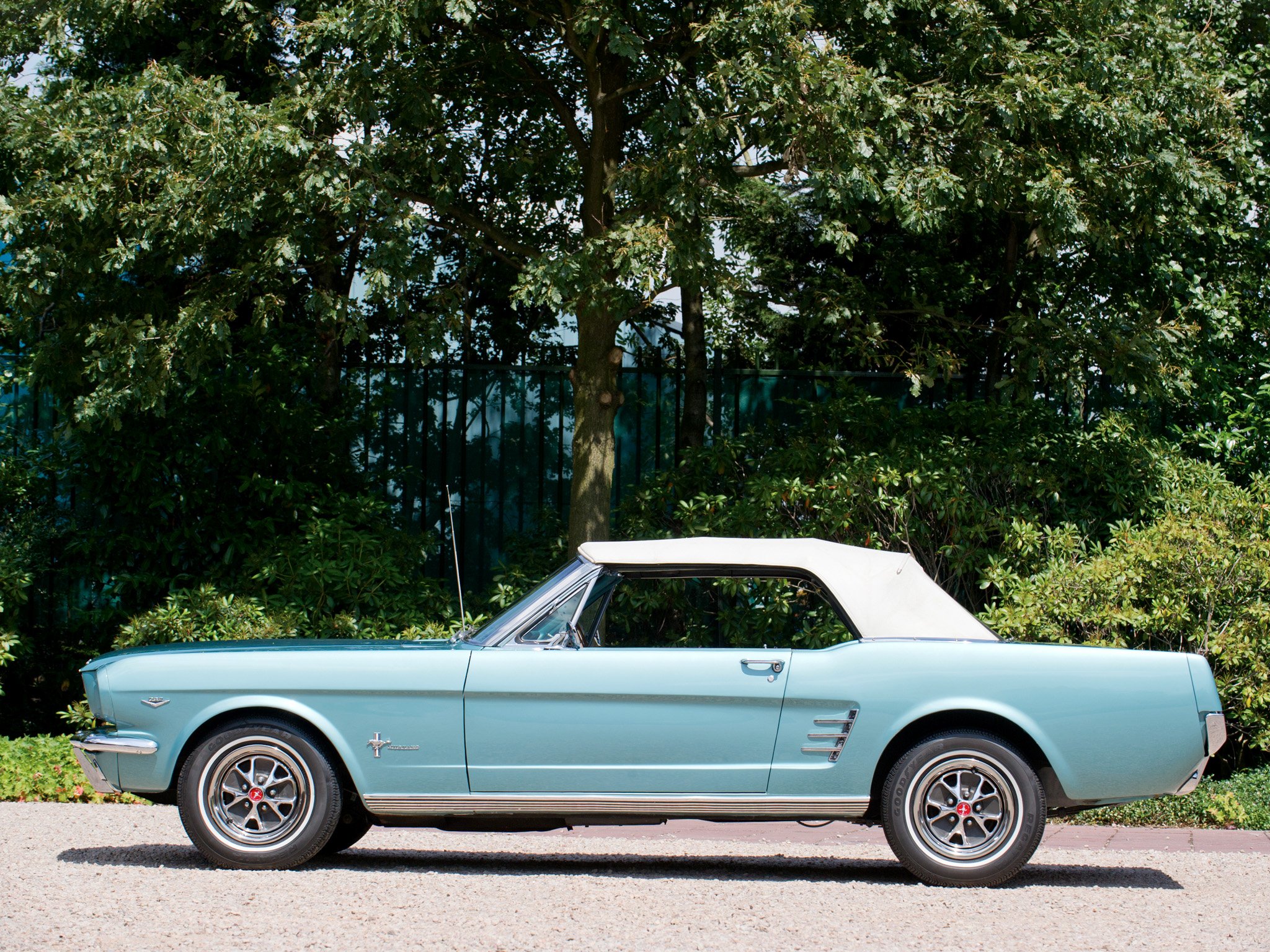 1966, Ford, Mustang, Convertible, Muscle, Classic Wallpaper