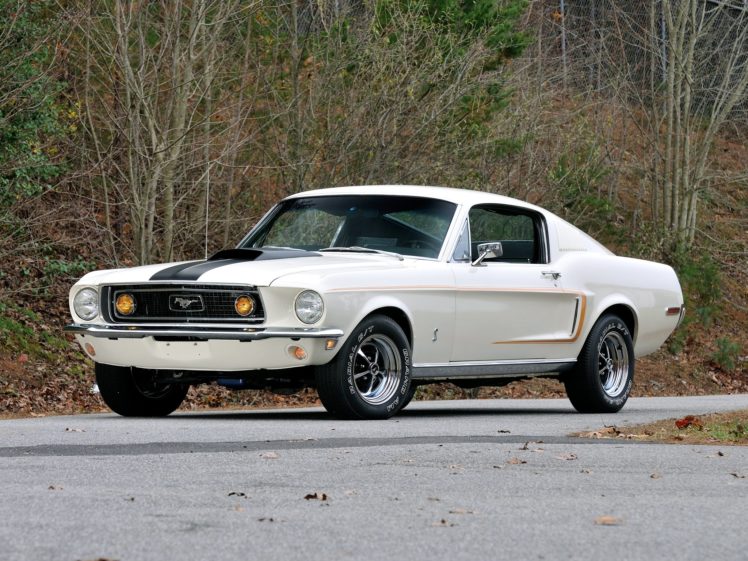 1968, Ford, Mustang, G t, 428, Cobra, Jet, Fastback, Muscle, Classic HD Wallpaper Desktop Background