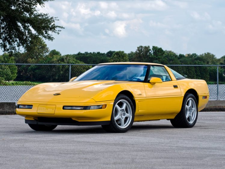 1991 95, Chevrolet, Corvette, Zr1, Coupe,  c 4 , Supercar, Muscle HD Wallpaper Desktop Background