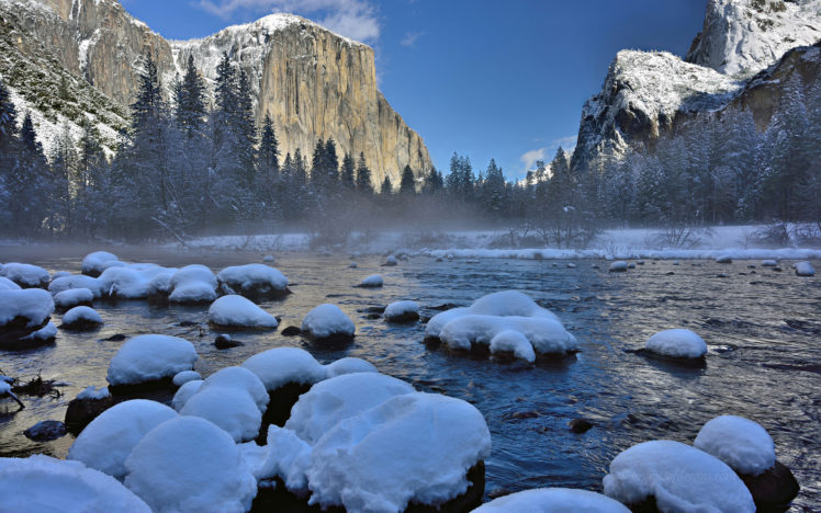 landscapes, Mountains, Winter HD Wallpaper Desktop Background