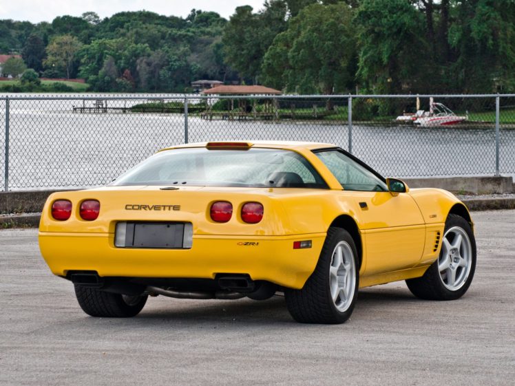 1991 95, Chevrolet, Corvette, Zr1, Coupe,  c 4 , Supercar, Muscle HD Wallpaper Desktop Background